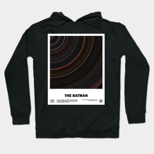 minimal_The_Batman Abstract Circular Art Movie Hoodie